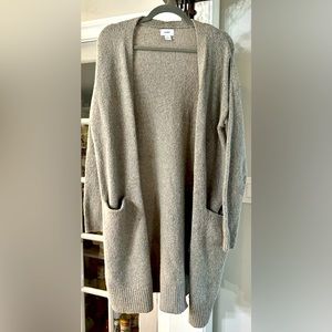 Old Navy Long Thick Tan Sweater